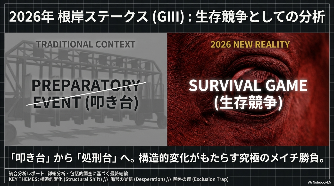 根岸ステークス枠順確定　死に枠にAI本命が！AIってしたたかだね