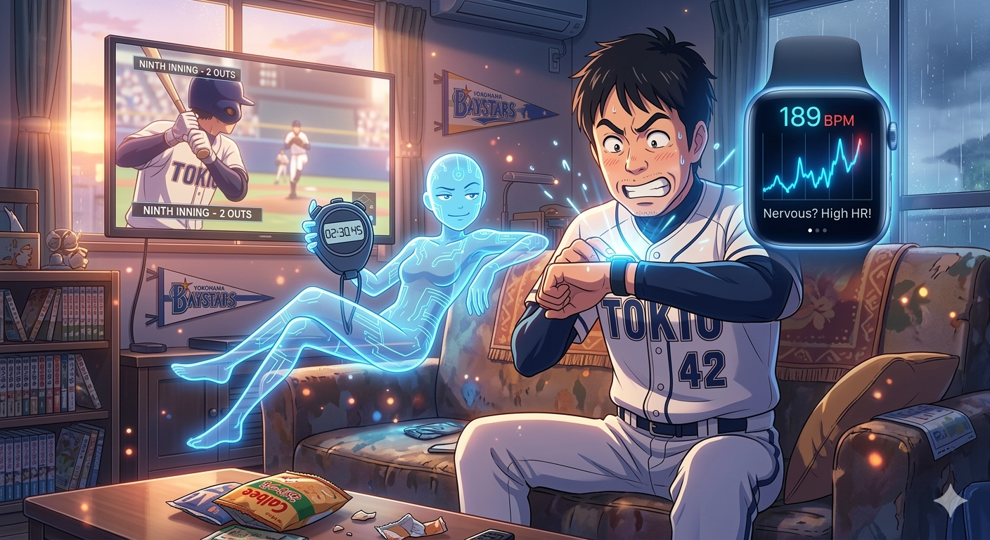 【WBC準々決勝】宝の持ち腐れApple Watchが遂に覚醒?大谷の打席だけで心拍数を測る方法をAIに聞いてみた